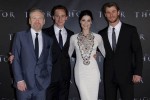 Kenneth Branagh; Tom Hiddleston; Jamie Alexander; Chris Hemsworth