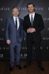 Kenneth Branagh and Chris Hemsworth