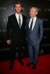 Kenneth Branagh and Chris Hemsworth