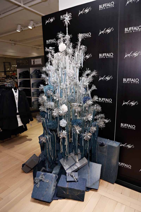 Celebrity Stylist Kate Young Debuts Holiday Installation For Buffalo David Bitton At Lord & Taylor