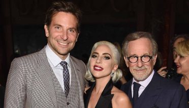 radley Cooper, Lady Gaga, and Steven Spielberg