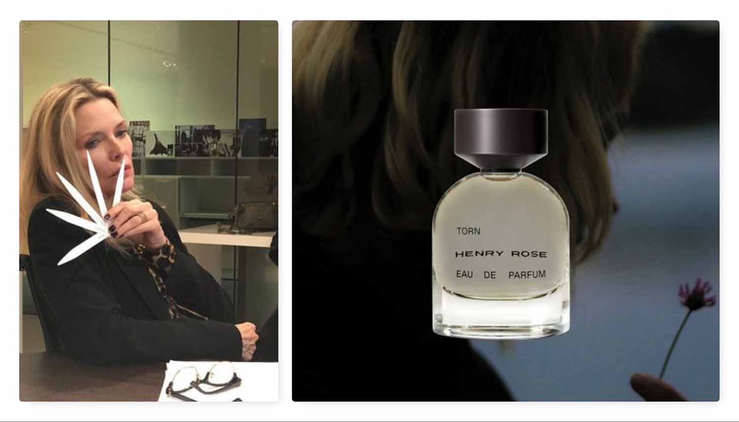 michelle pfeiffer perfume line